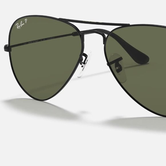Green Classic G-15 Ray-Ban Aviator Polarized Sunglasses, Great condition main image 4